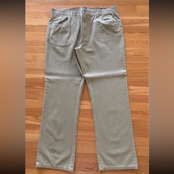 RED HEAD Since 1856 Mens Work Camping Safari Pants Bottom Tan Cotton Sz 40 x 34 - Picture 2 of 12